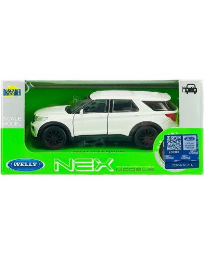 Mașină din metal  Welly - 2023 Ford Explorer, 1:34 - 5